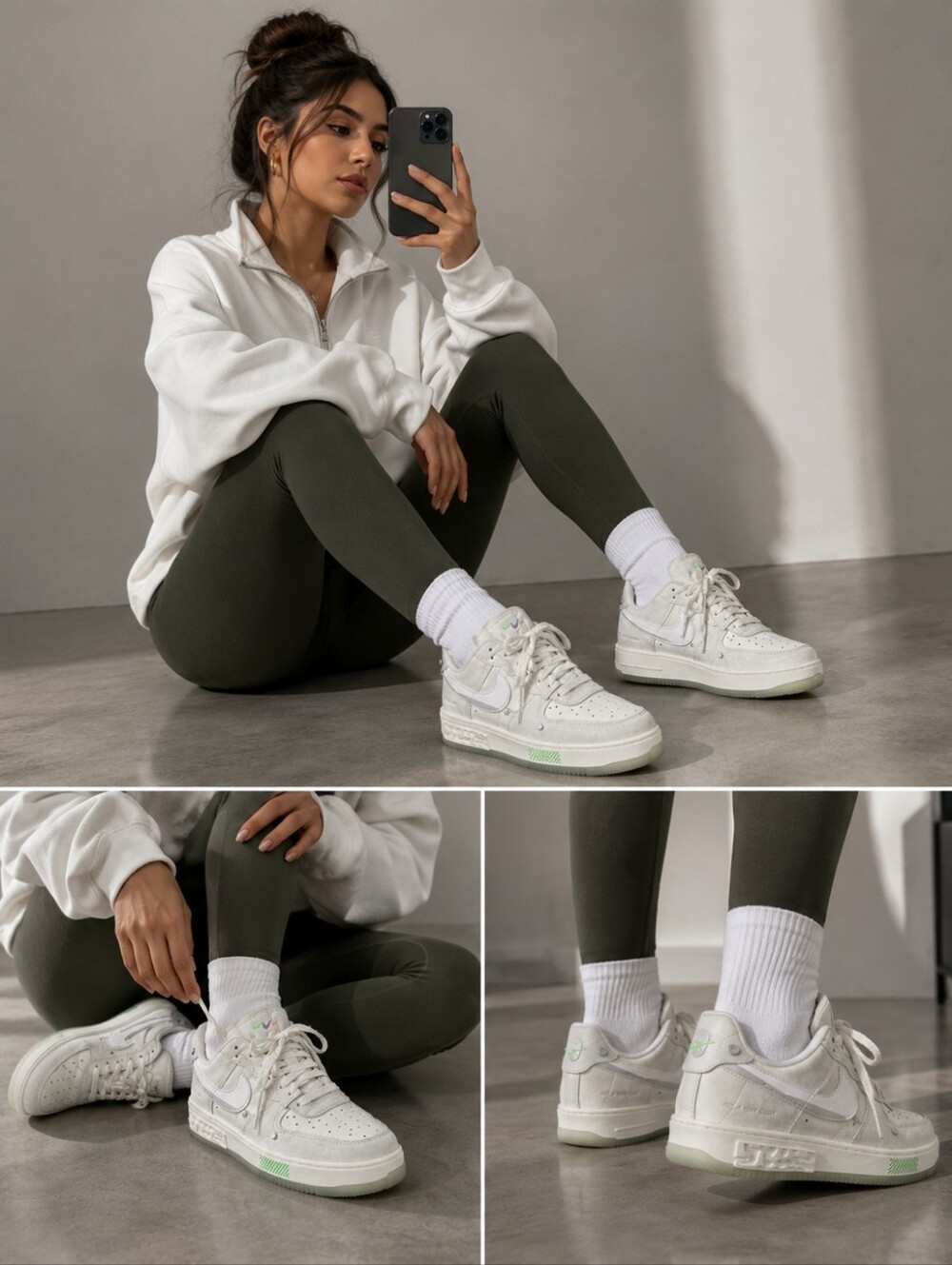 Nike Air Force 1 Fontanka “Have a Good Game” Glow in the Dark Sneakers
